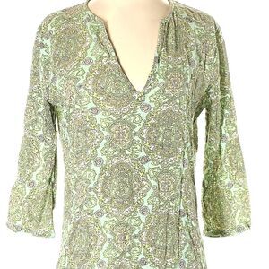 J CREW Paisley Flowy Tunic